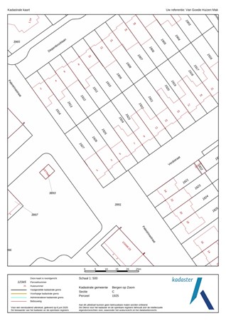 Floorplan - Verdistraat 5, 4614 BJ Bergen op Zoom